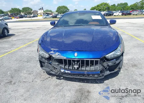 2018 Maserati Ghibli S z USA, uszkodzony, nr VIN ZAM57YSA7J1293246